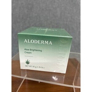 Aloderma Aloe Brightening Cream 50g Organic Aloe Vera Squalane Niacinamide NEW
